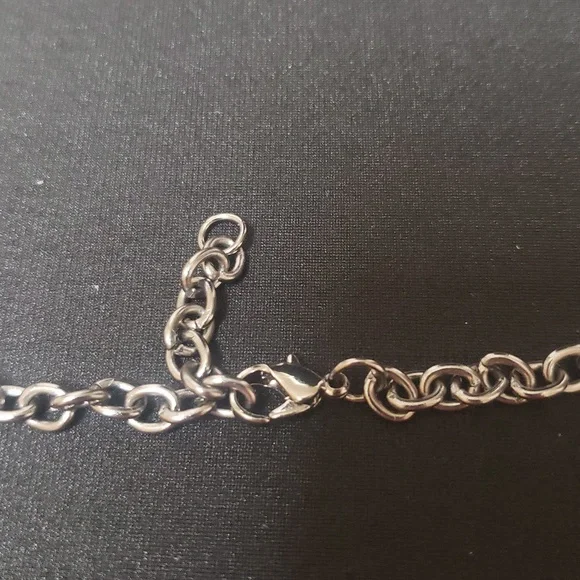 Heart/ Beads Chain Necklace - Picture 5 of 8